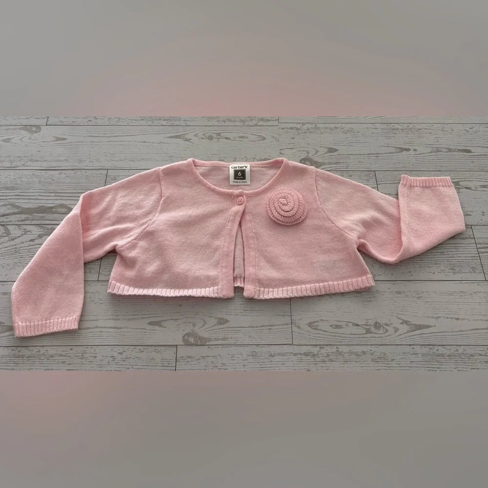Carter's Baby Dress and Cardigan Set